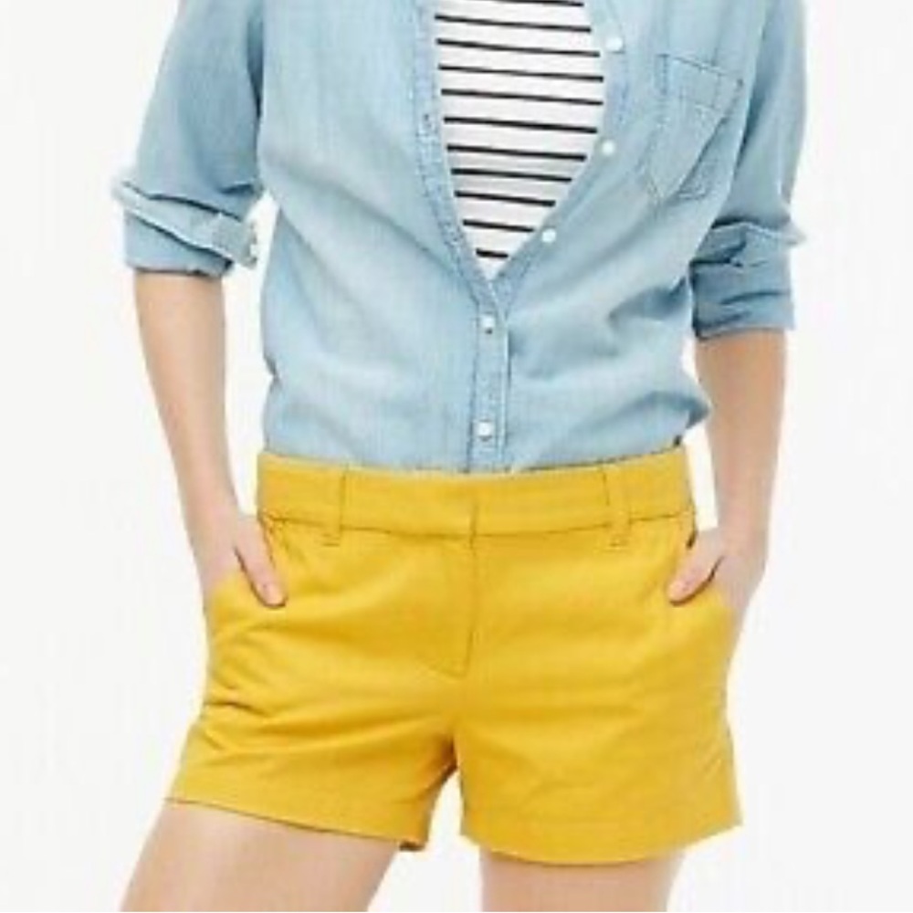 Limited mustard yellow Chino Classic Twill  Shorts size 2
